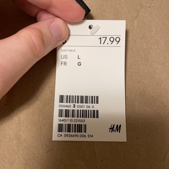 H&M White Drawstring Longsleeve Top - Picture 5 of 5